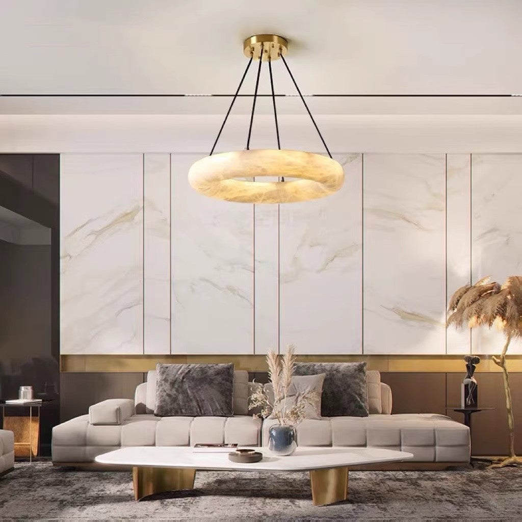 Aurora Alabaster Chandelier