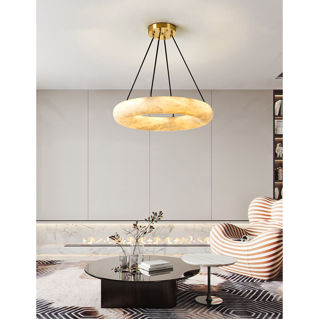 Aurora Alabaster Chandelier