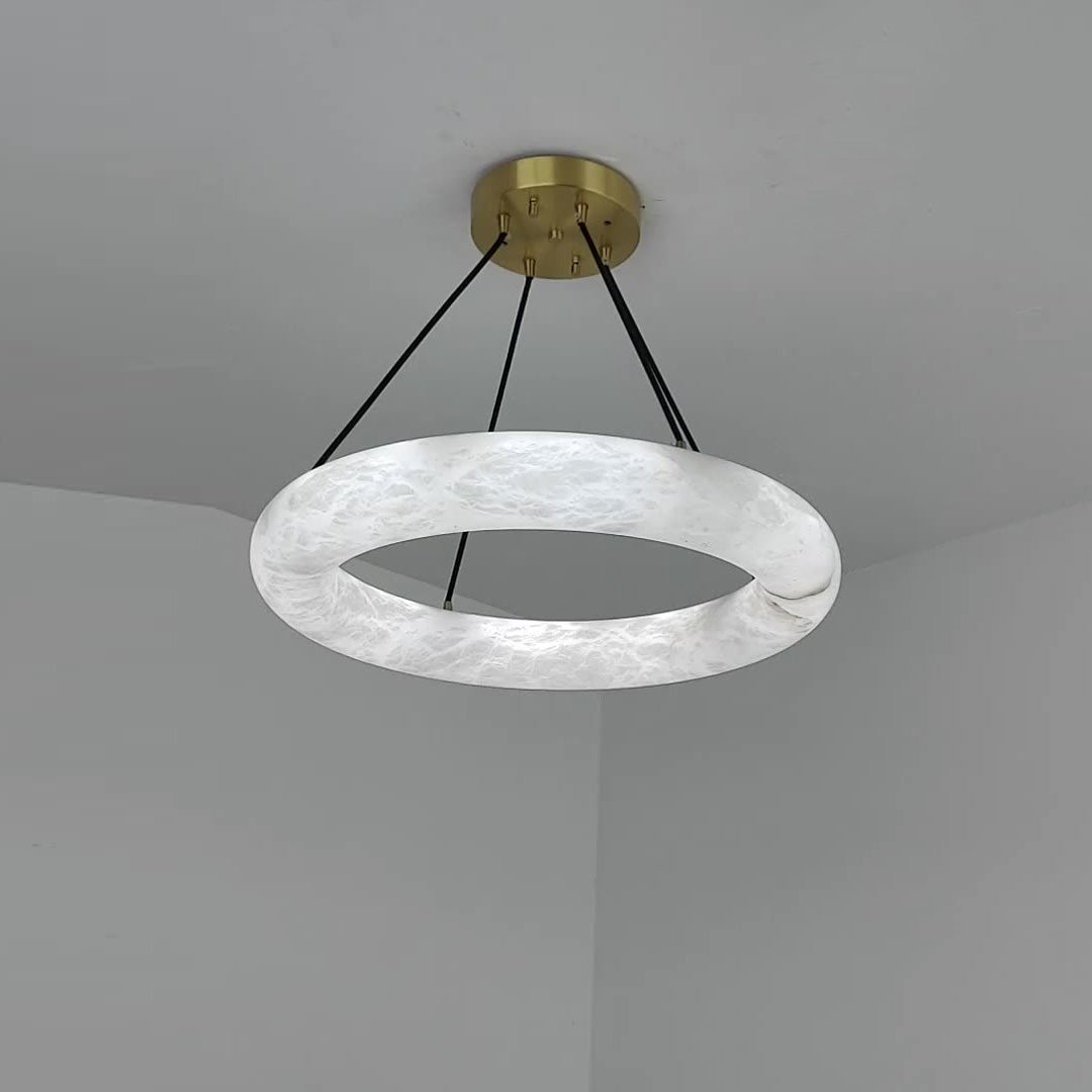 Aurora Alabaster Chandelier