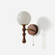 Walnut Wall Lamp