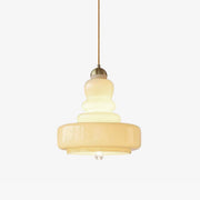 Lustra Pendant Lamp Schoolhouse Glass Layers for Living Room-Neutral Decor
