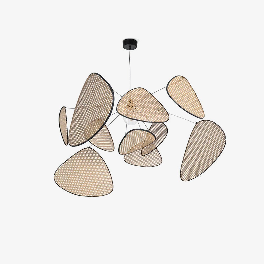 Lustra Chandelier Screen Cannage Suspension Retro-Neutral Decor