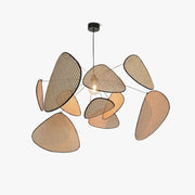 Lustra Chandelier Screen Cannage Suspension Retro-Neutral Decor