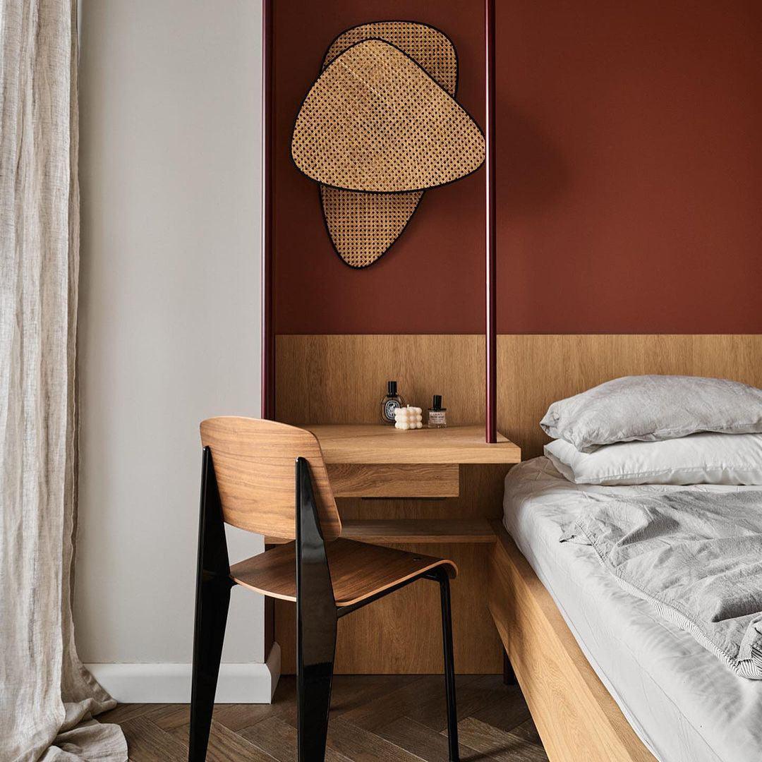 Earian Art Natural Cannage Bamboo Sconce Wall lamp-Neutral Decor
