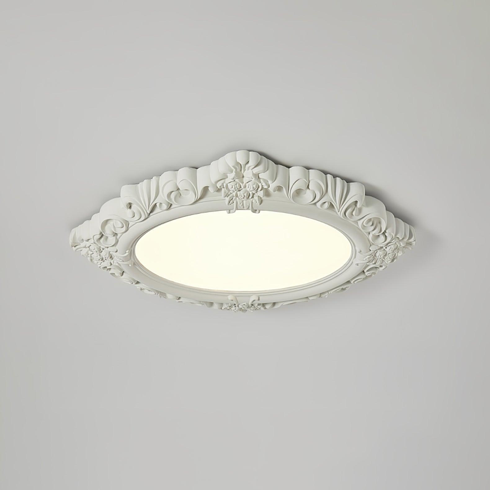 Avraee Sculpted Resin Ceiling Lamp-Neutral Decor