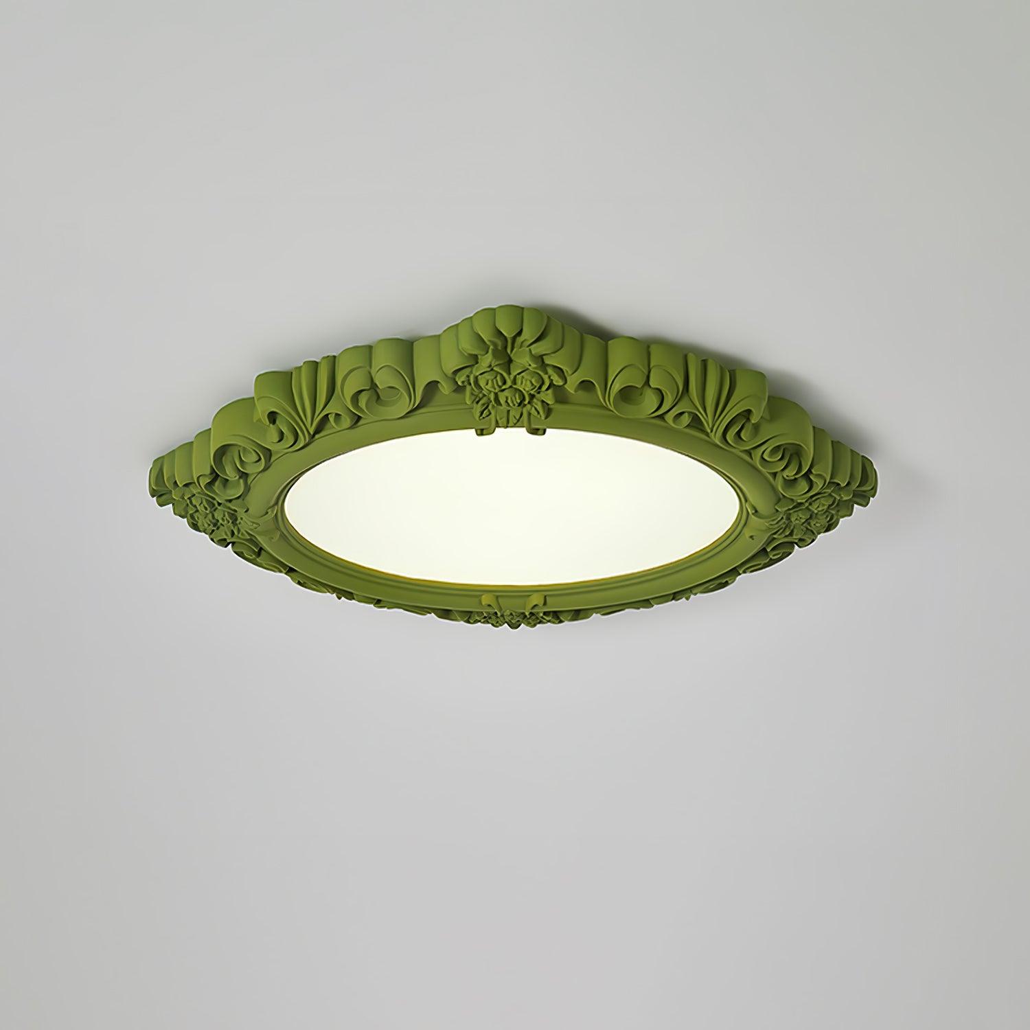 Avraee Sculpted Resin Ceiling Lamp-Neutral Decor