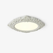 Avraee Sculpted Resin Ceiling Lamp-Neutral Decor