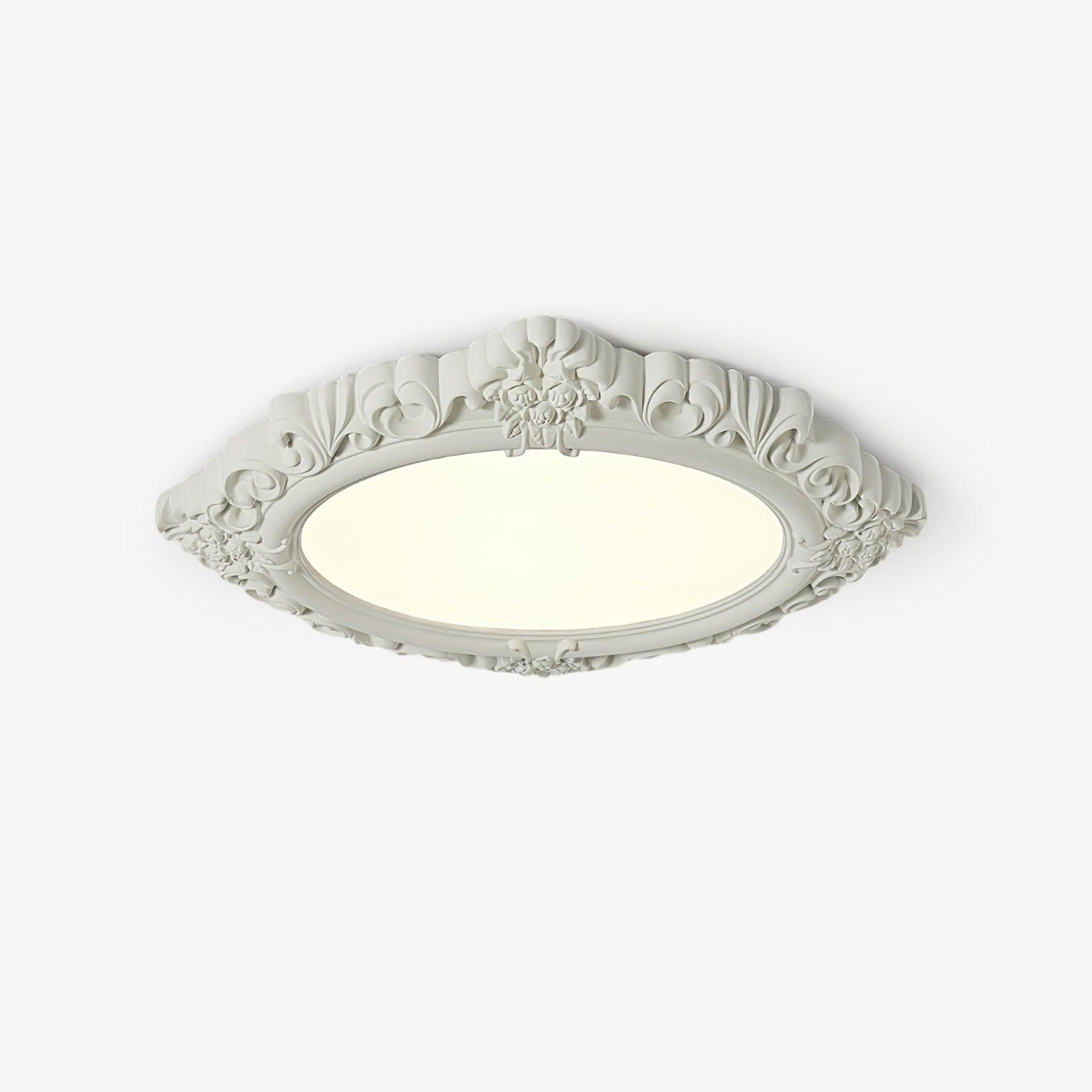 Avraee Sculpted Resin Ceiling Lamp-Neutral Decor