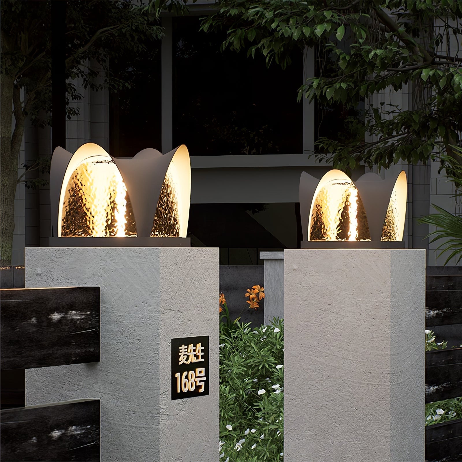 Veyra Modern Acrylic Outdoor Light-Neutral Decor