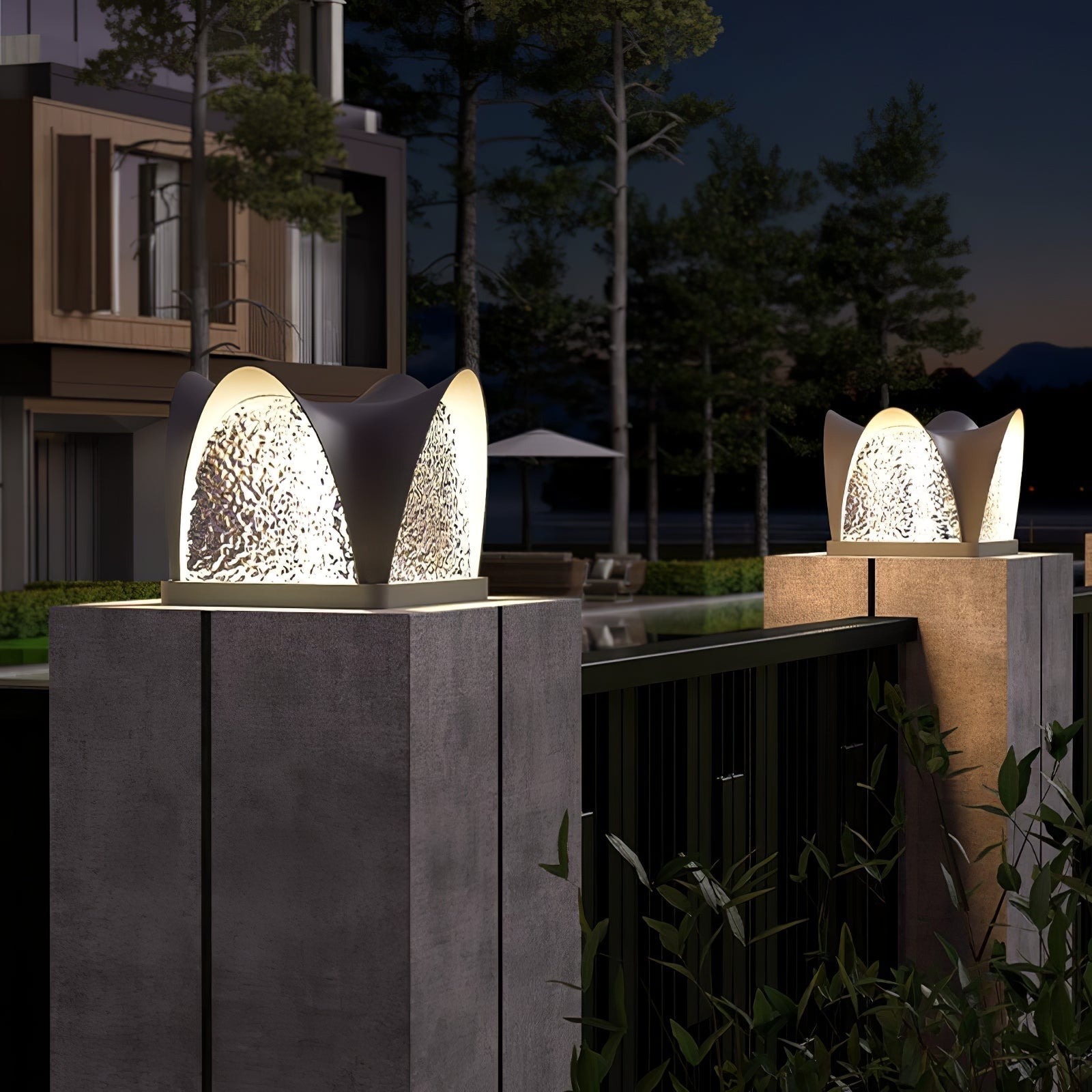 Veyra Modern Acrylic Outdoor Light-Neutral Decor