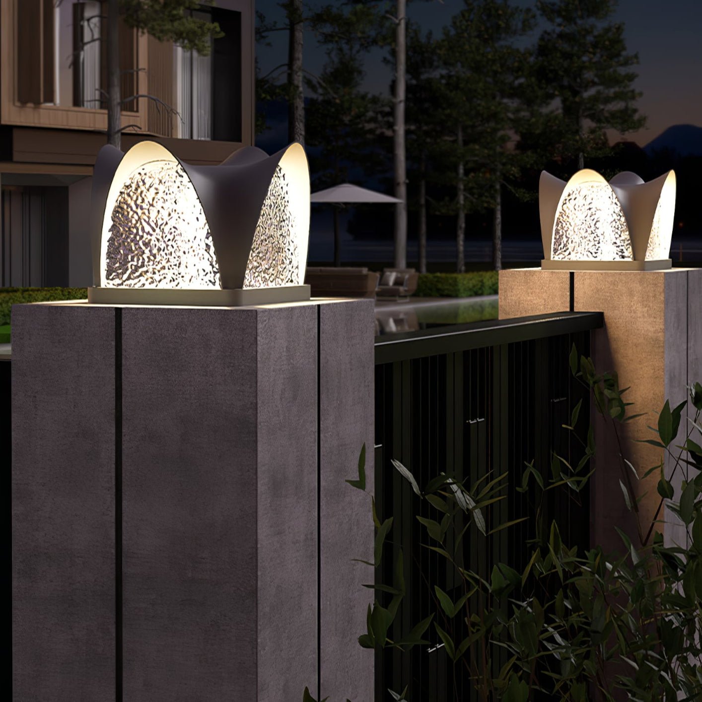 Veyra Modern Acrylic Outdoor Light-Neutral Decor