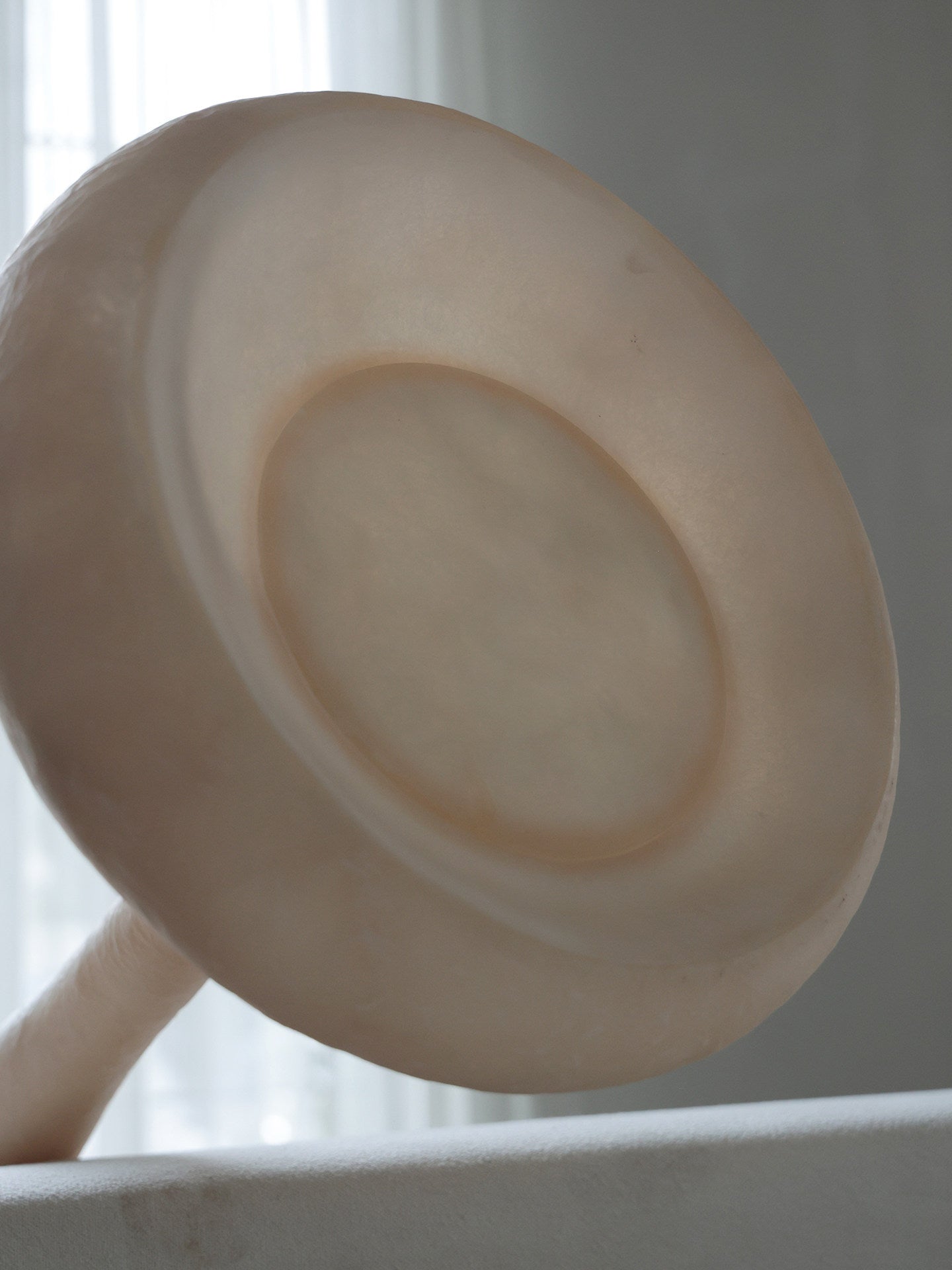 Sculptural Tall Floor Lamp-Neutral Decor