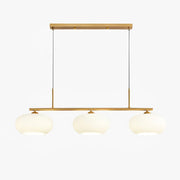 Lustra Pendant Lamp 3-Light Globe Shaped Linear-Neutral Decor
