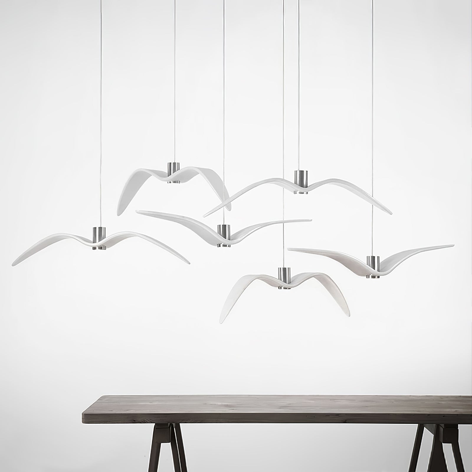 Ivoren Pendant Lamp Bird Wings for Living Room-Neutral Decor