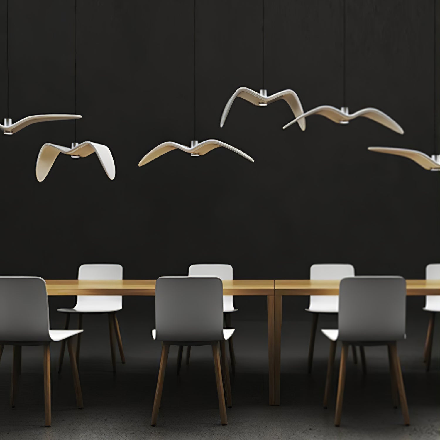 Ivoren Pendant Lamp Bird Wings for Living Room-Neutral Decor