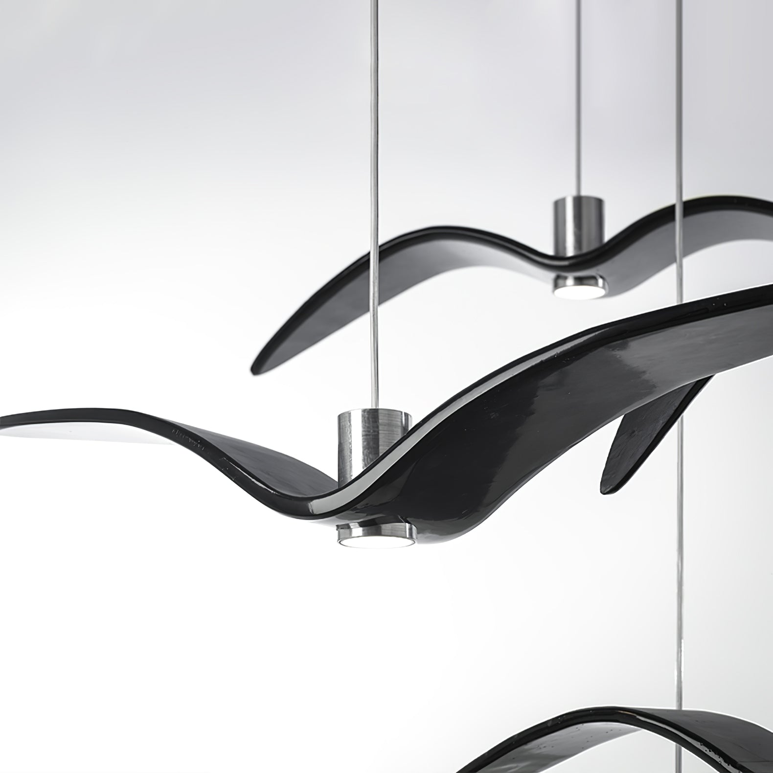 Ivoren Pendant Lamp Bird Wings for Living Room-Neutral Decor