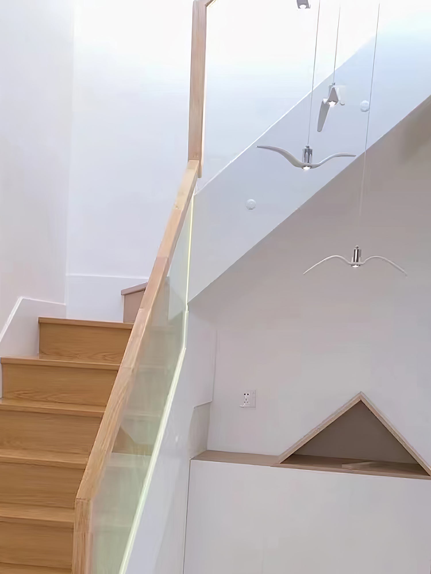 Ivoren Pendant Lamp Bird Wings for Living Room-Neutral Decor