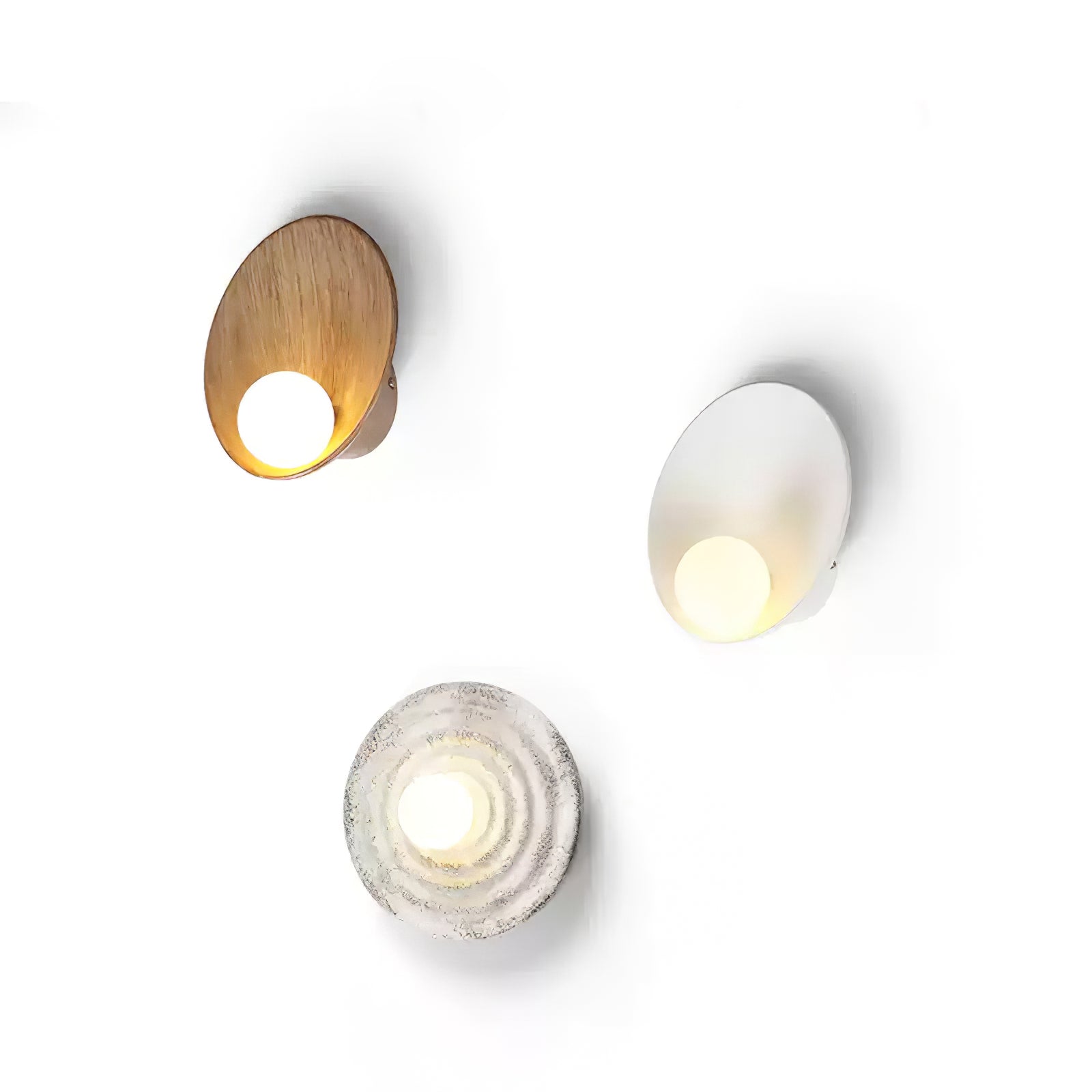 Ersila Modern Minimalist Resin Wall Lamp-Neutral Decor