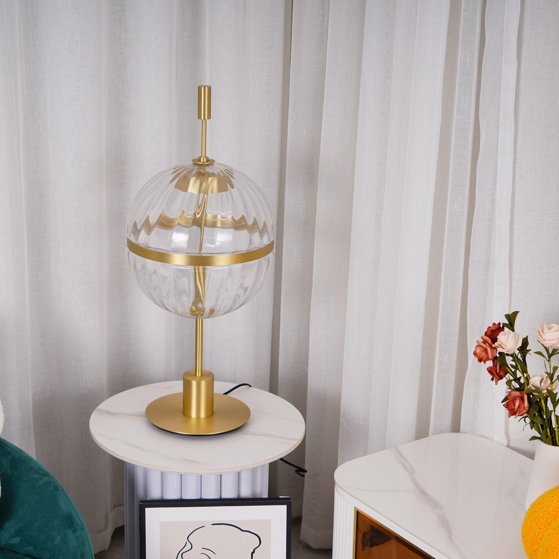 Evelyn Luxury Table Lamp-Neutral Decor