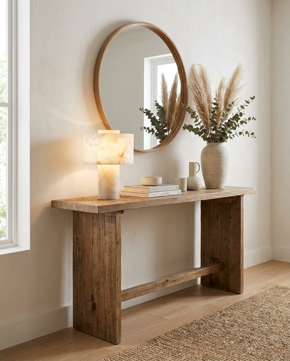 Navencrest Alabaster Table Lamp