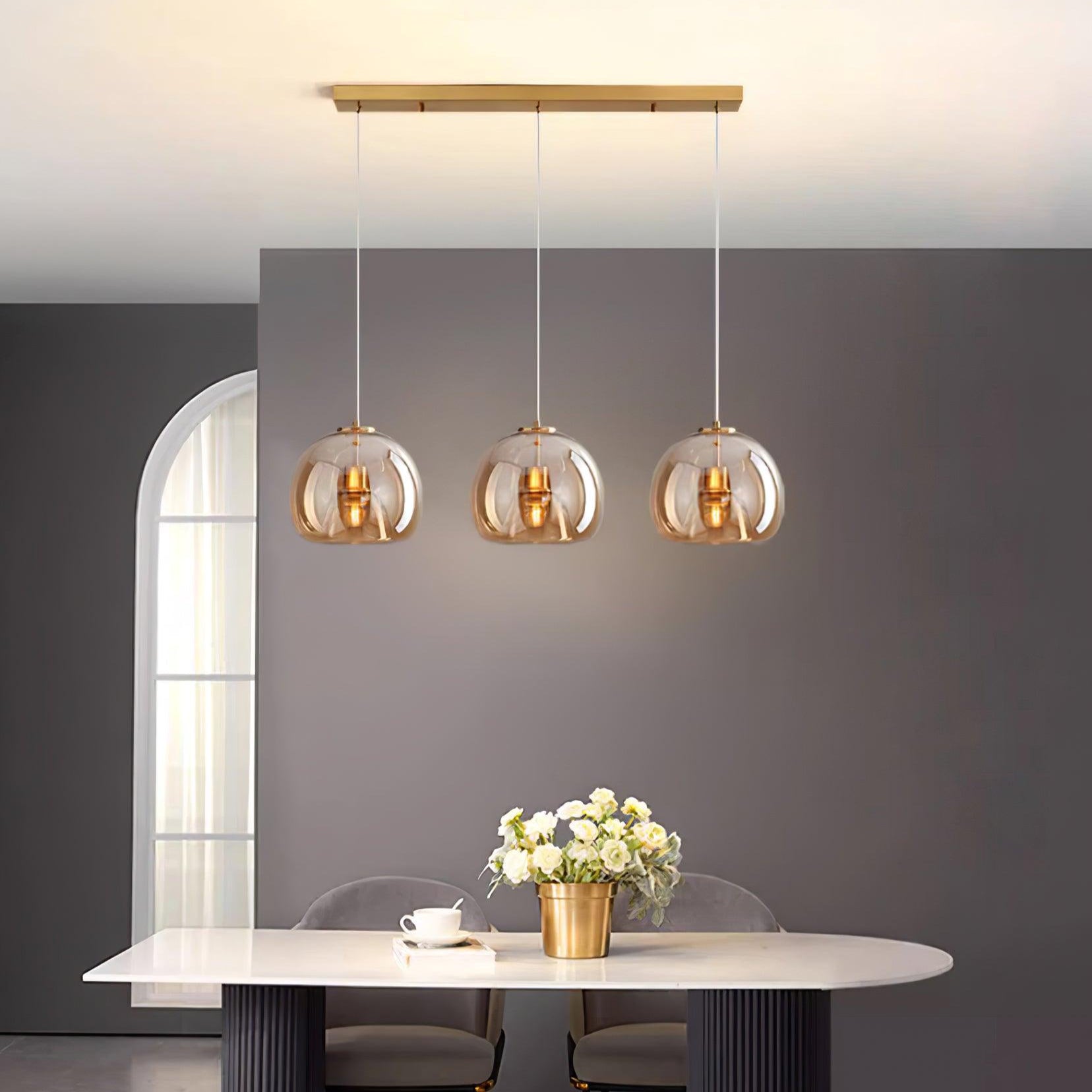 Avola  Glass  Pendant Light