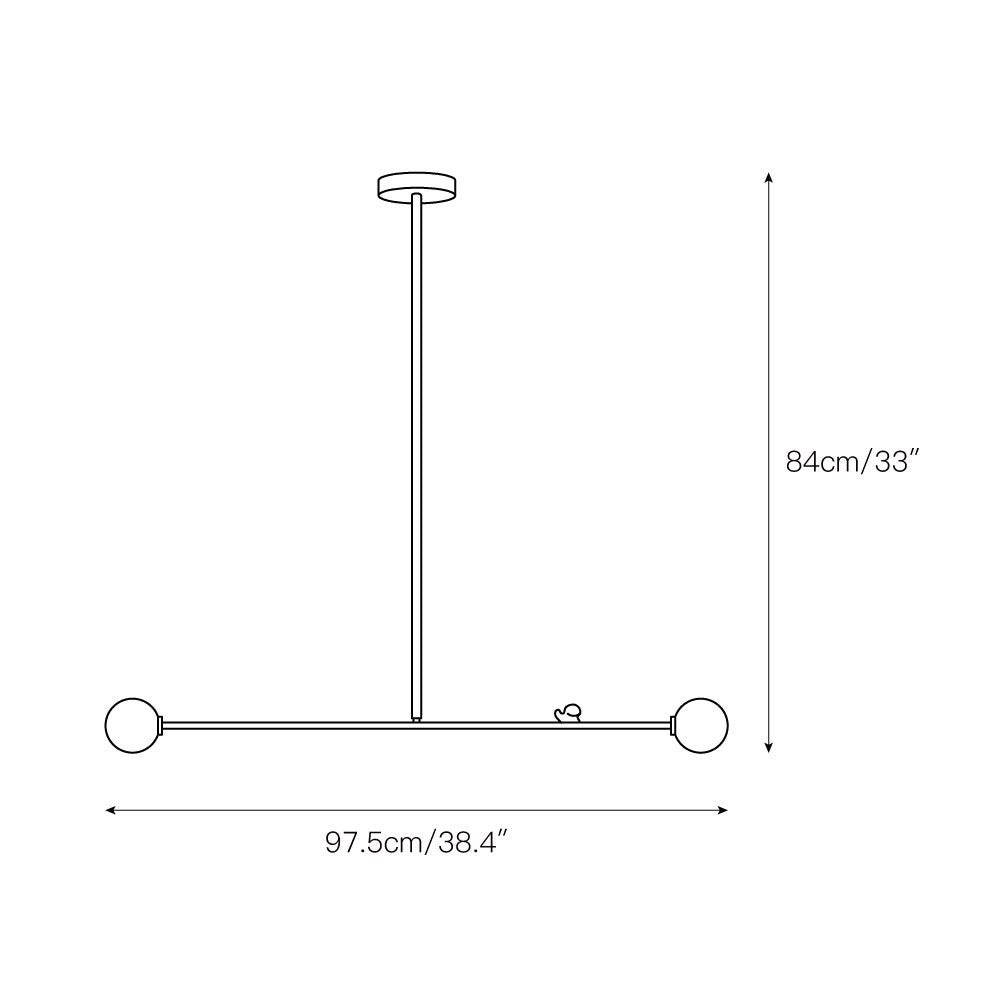 Arden Glass Pendant Lamp