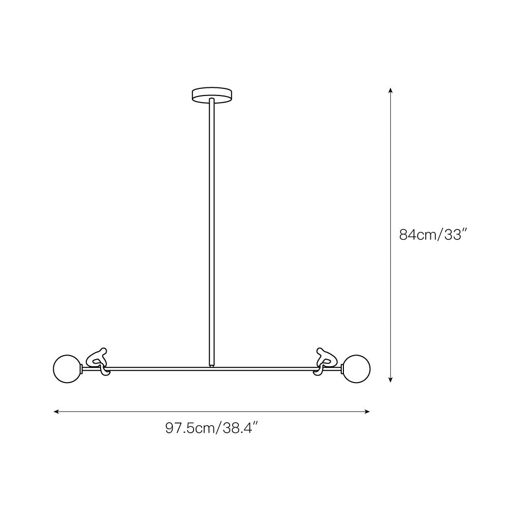 Arden Glass Pendant Lamp