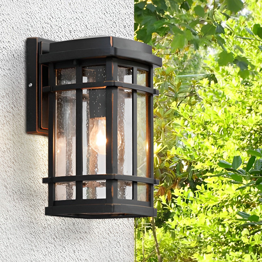 Thea Retro Simple Bubbles Modern Outdoor Wall Light