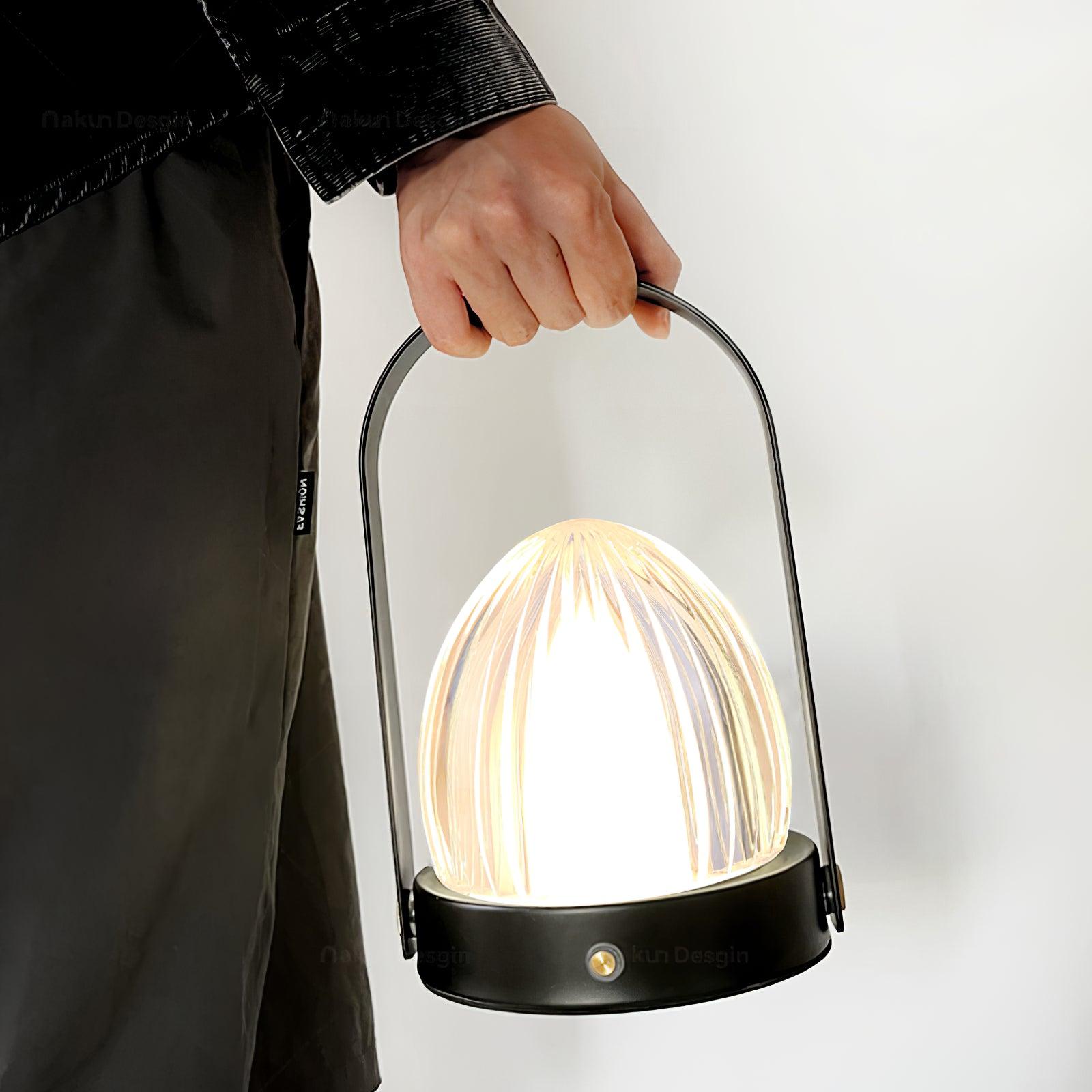 Glow Modern Iron Table Lamp-Neutral Decor