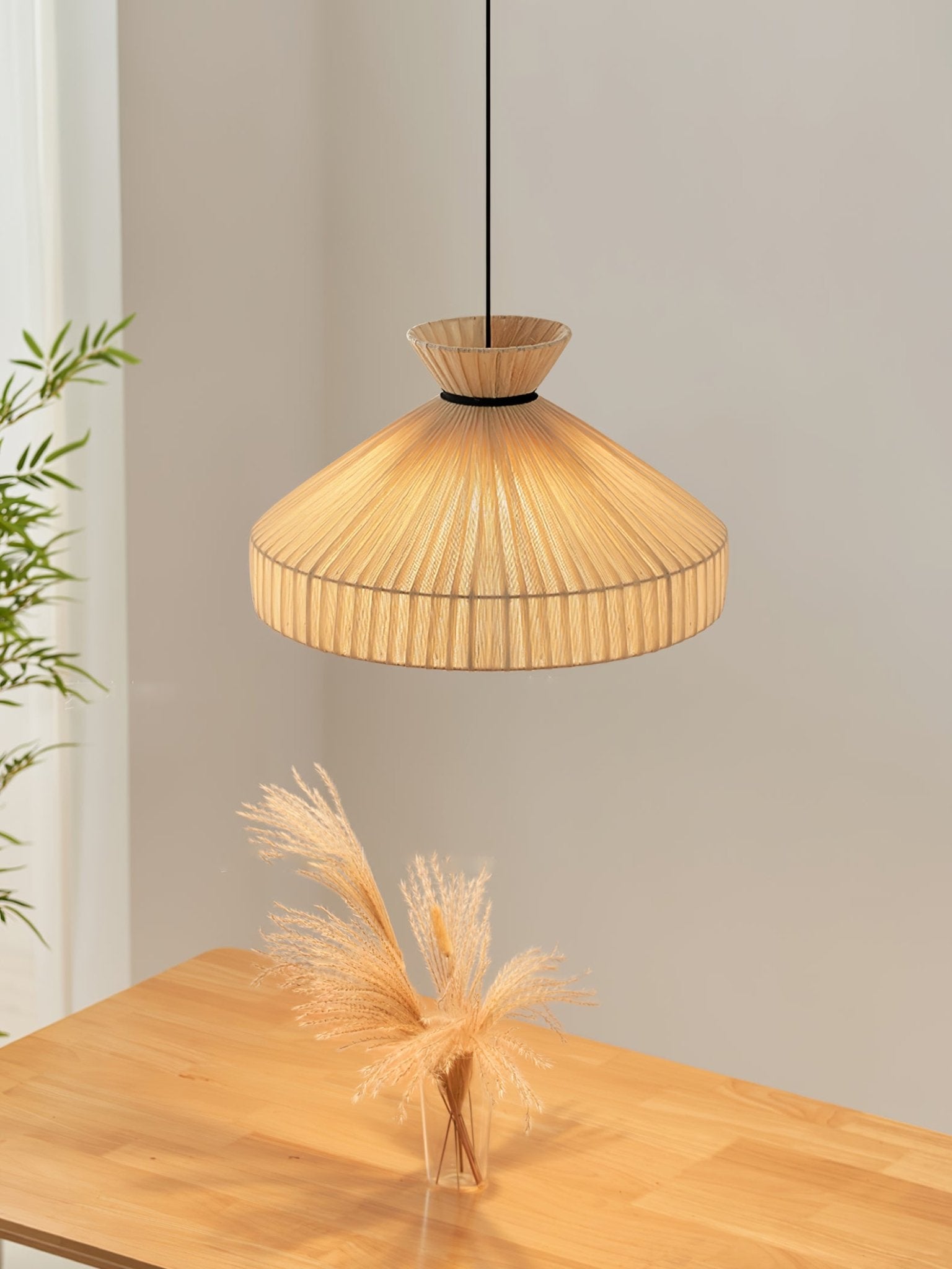 Cusoren Elegance Tide Fabric Pendant Lamp-Neutral Decor