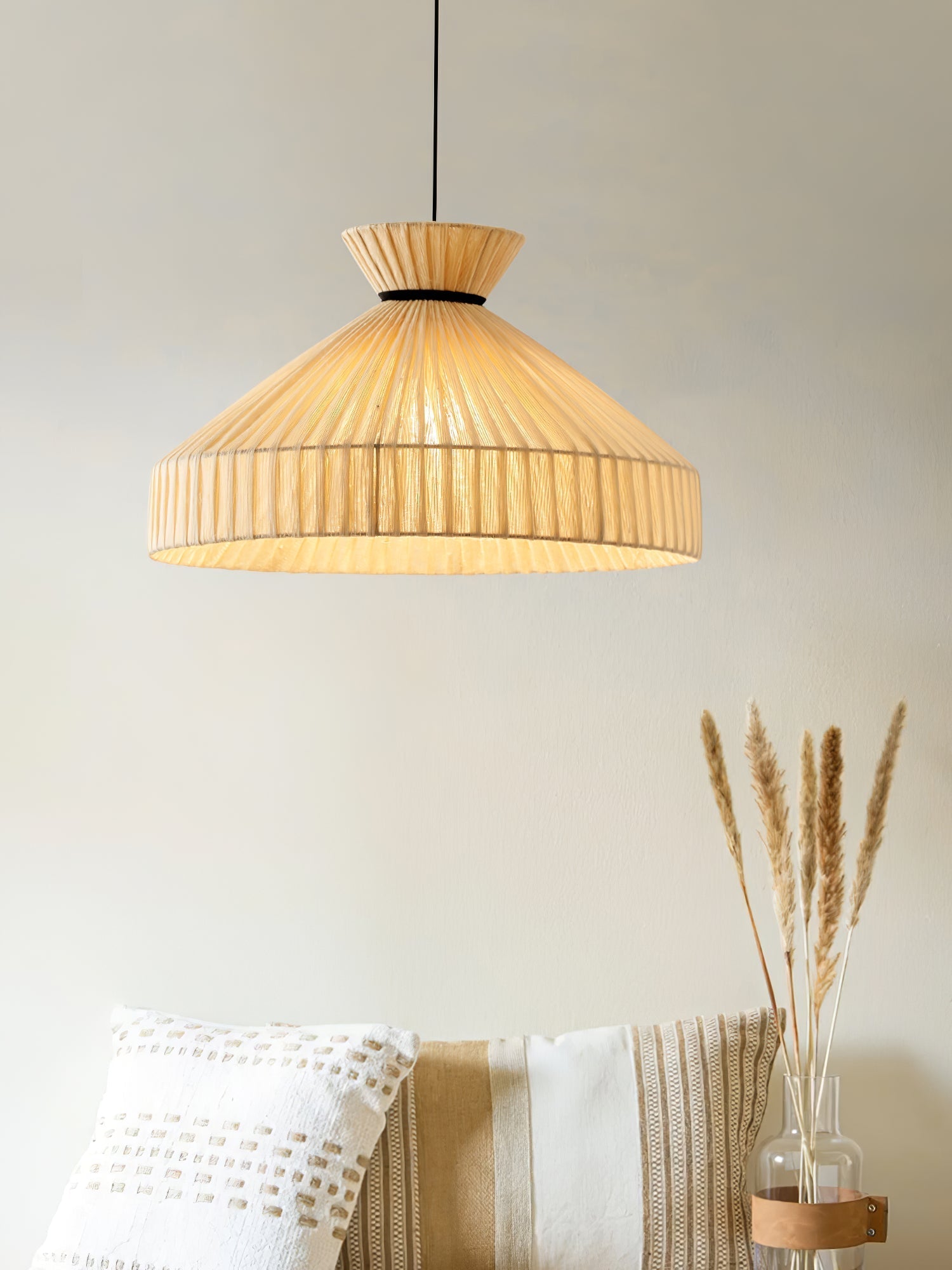 Cusoren Elegance Tide Fabric Pendant Lamp-Neutral Decor