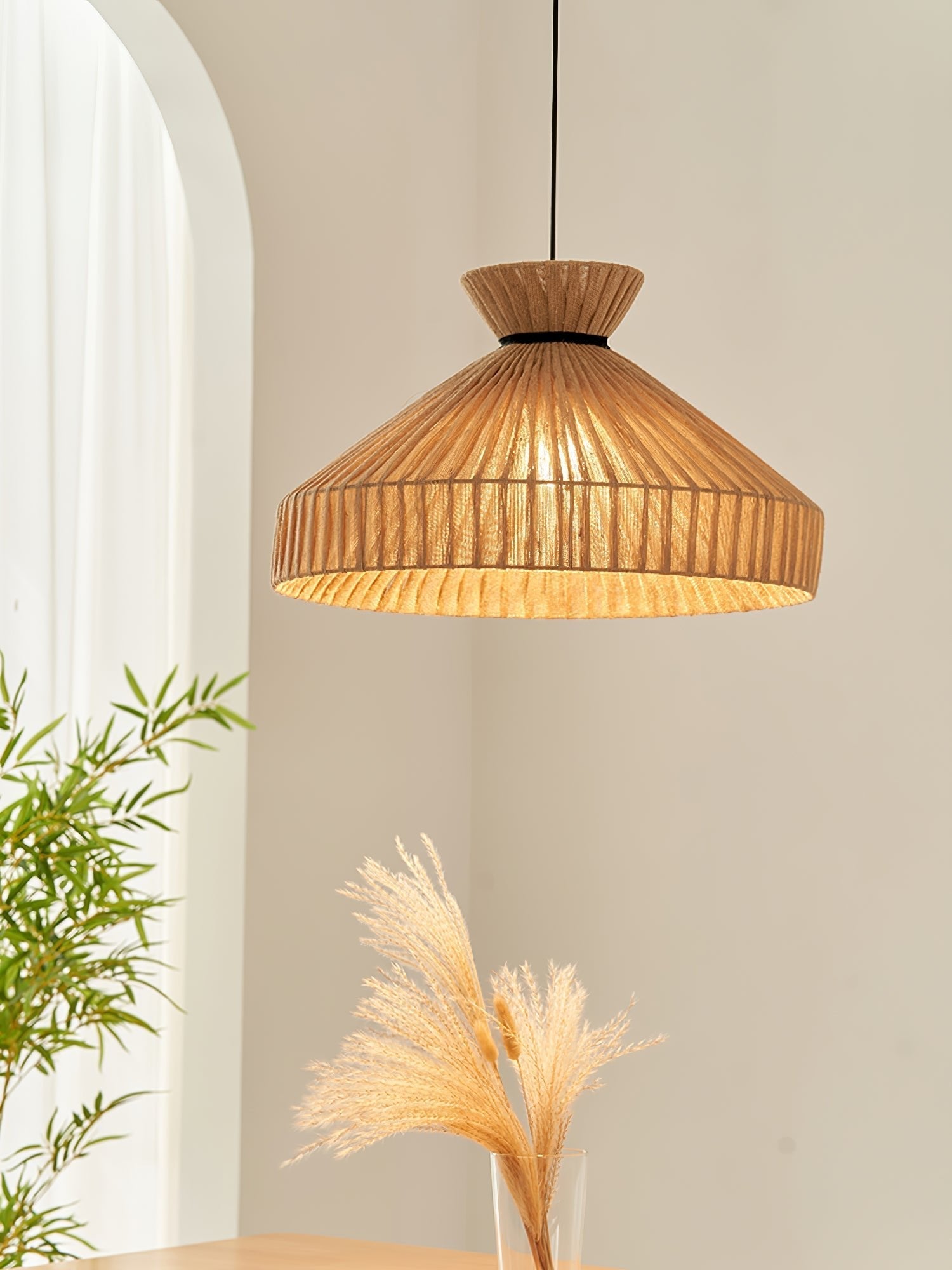 Cusoren Elegance Tide Fabric Pendant Lamp-Neutral Decor