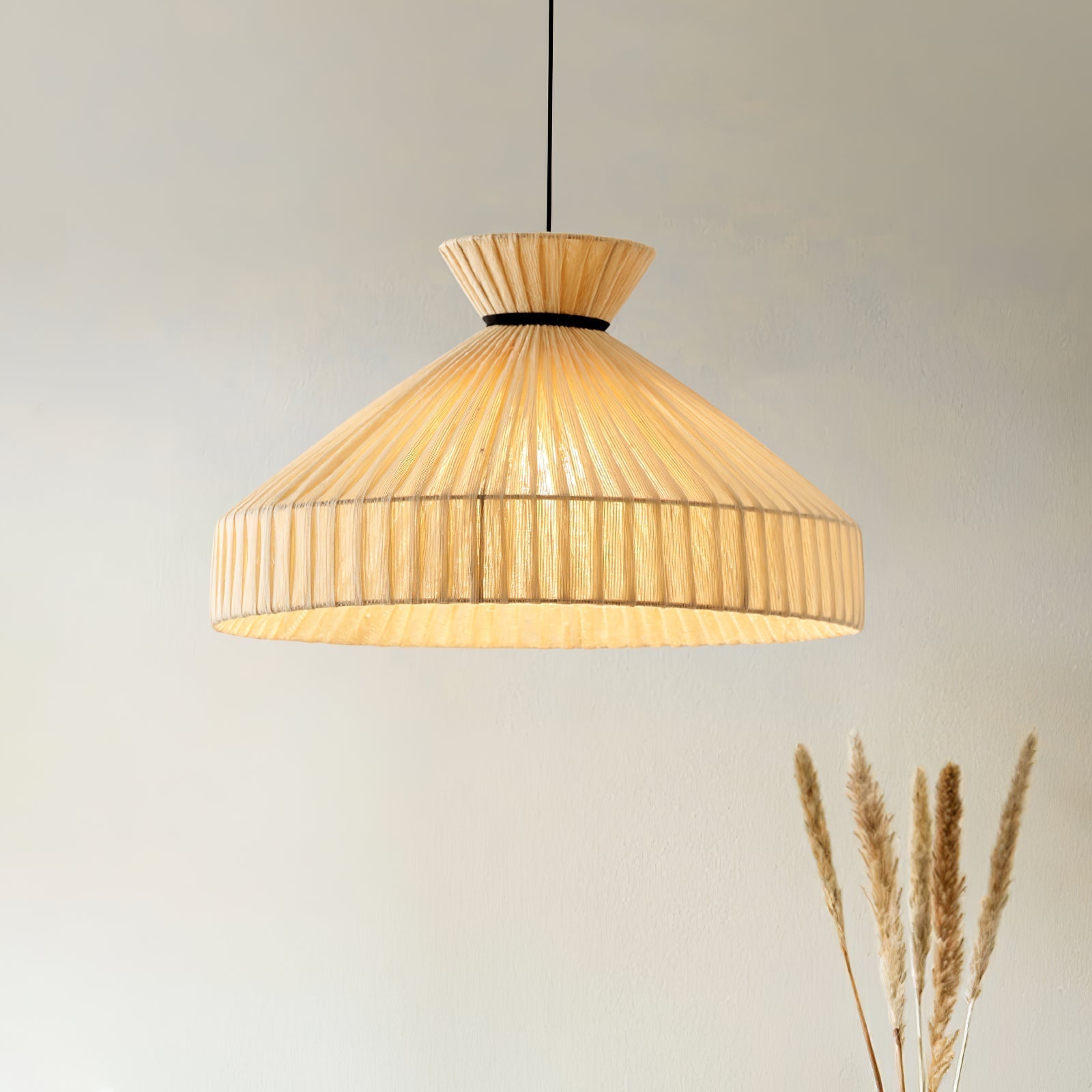 Cusoren Elegance Tide Fabric Pendant Lamp-Neutral Decor