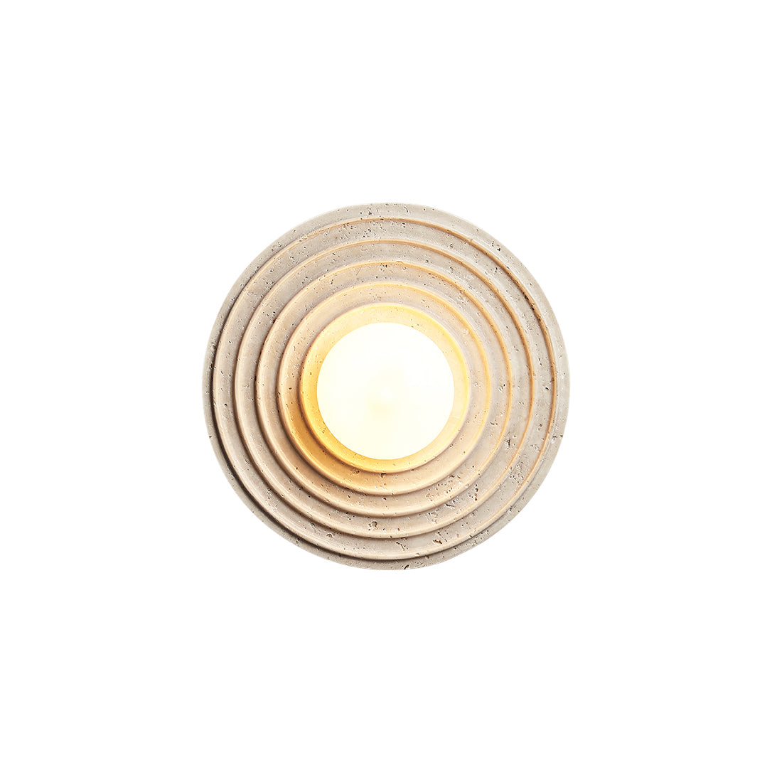 Solara Travertine Wall Lamp