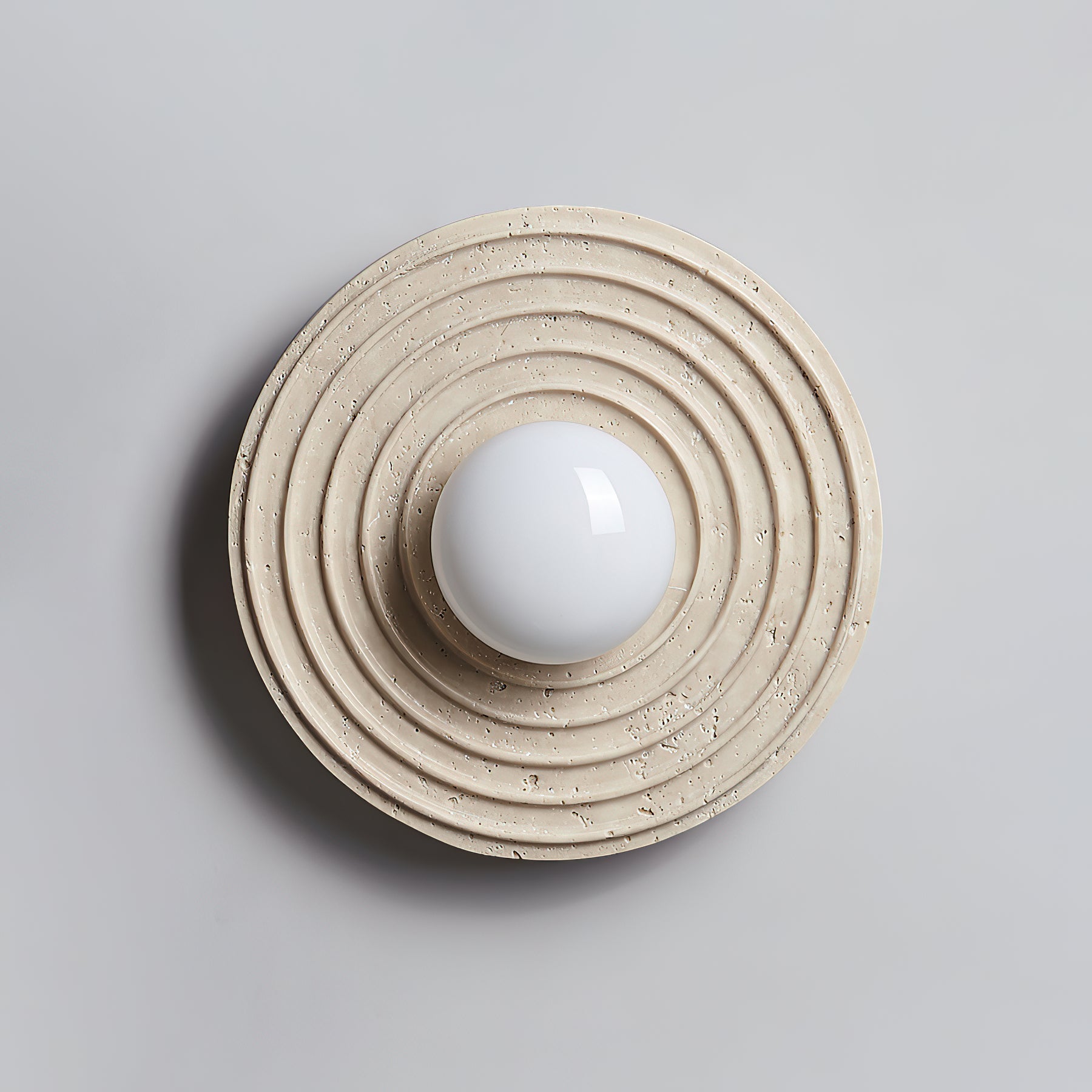 Solara Travertine Wall Lamp