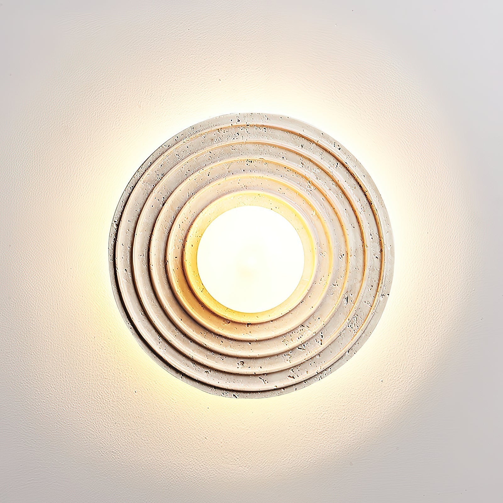 Solara Travertine Wall Lamp