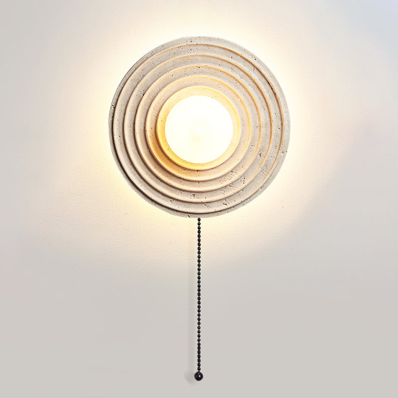 Solara Travertine Wall Lamp
