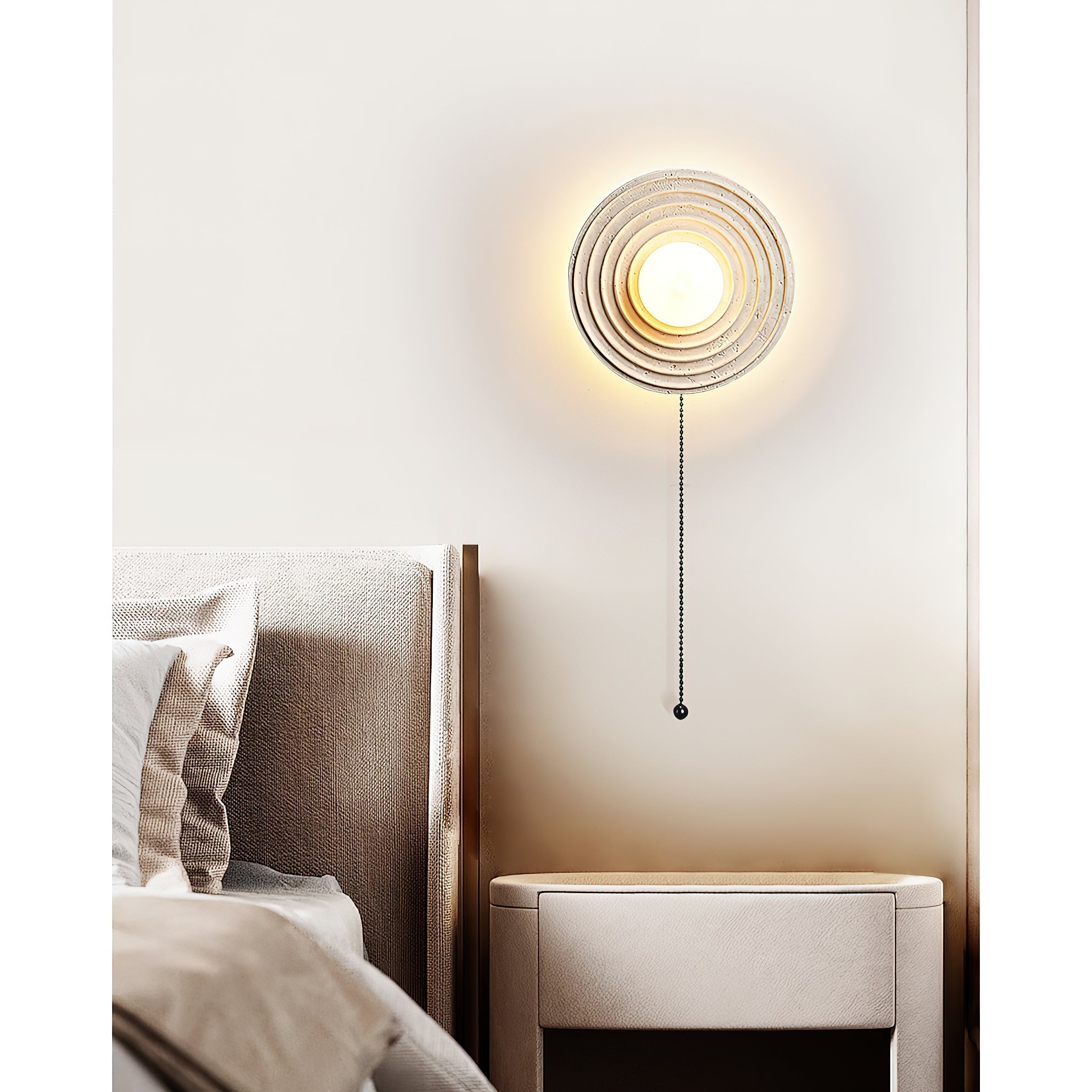 Solara Travertine Wall Lamp