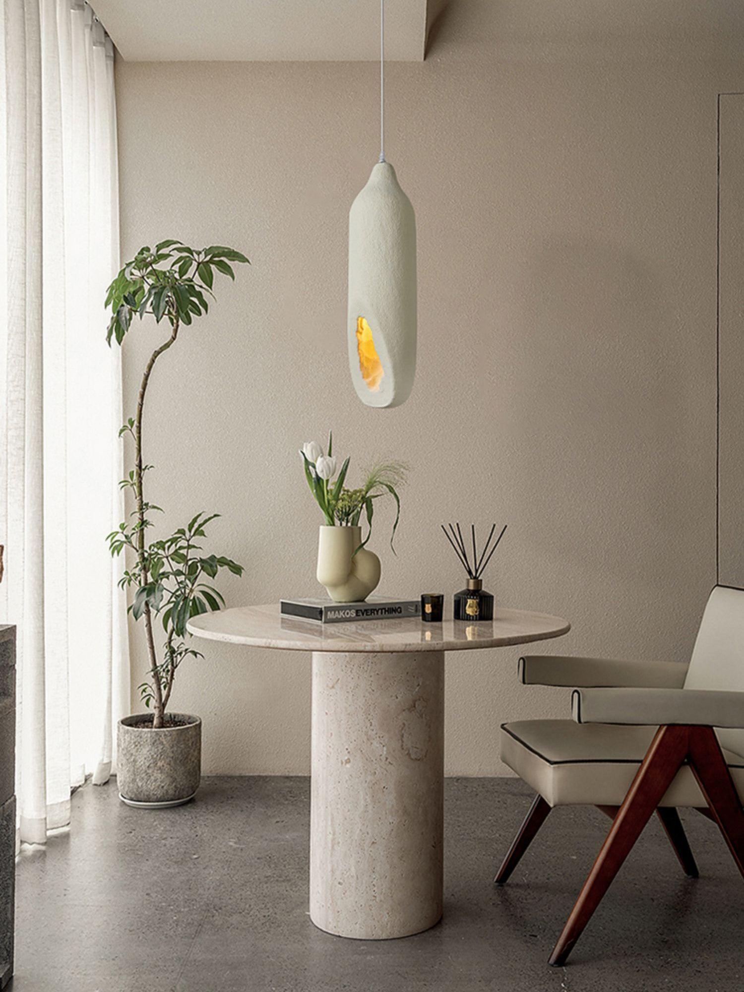 Anorion Modern Minimalist Nordic Plastic Pendant Light-Neutral Decor