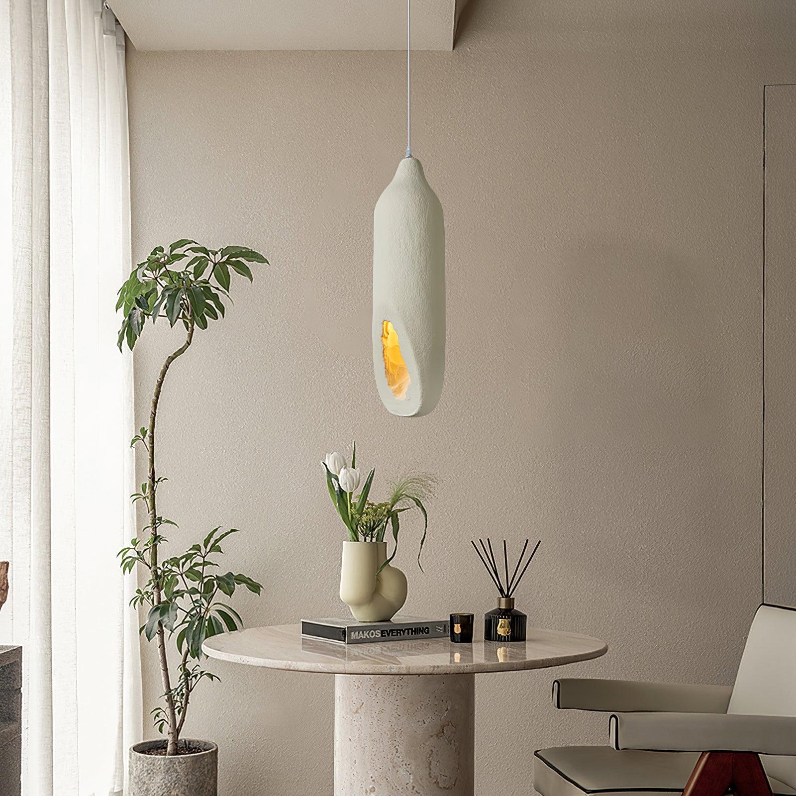 Anorion Modern Minimalist Nordic Plastic Pendant Light-Neutral Decor