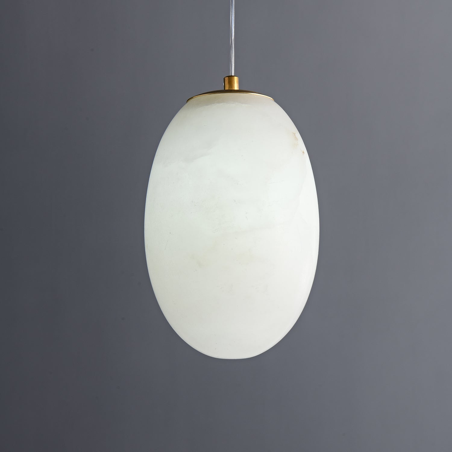 Norik Minimalist Alabaster Pendant Light-Neutral Decor