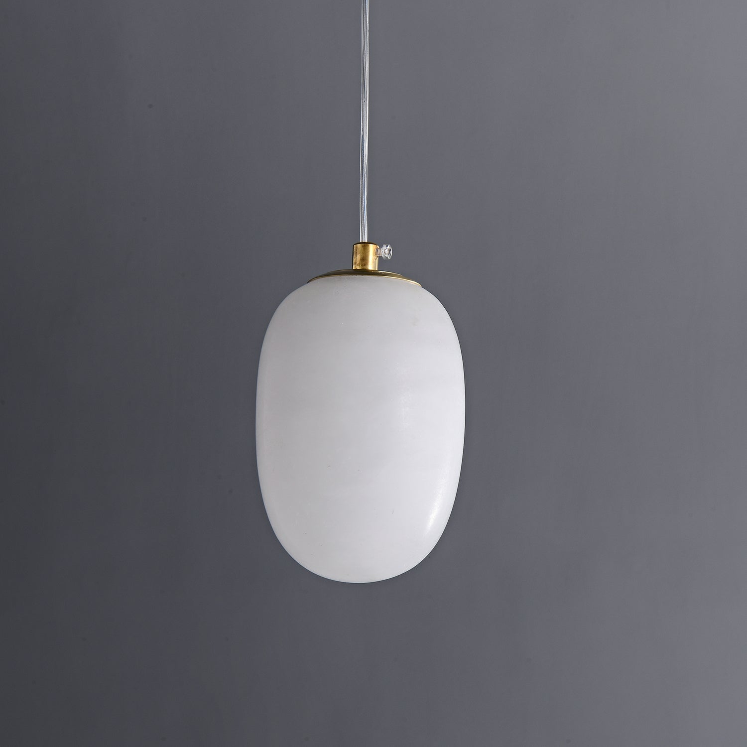 Norik Minimalist Alabaster Pendant Light-Neutral Decor