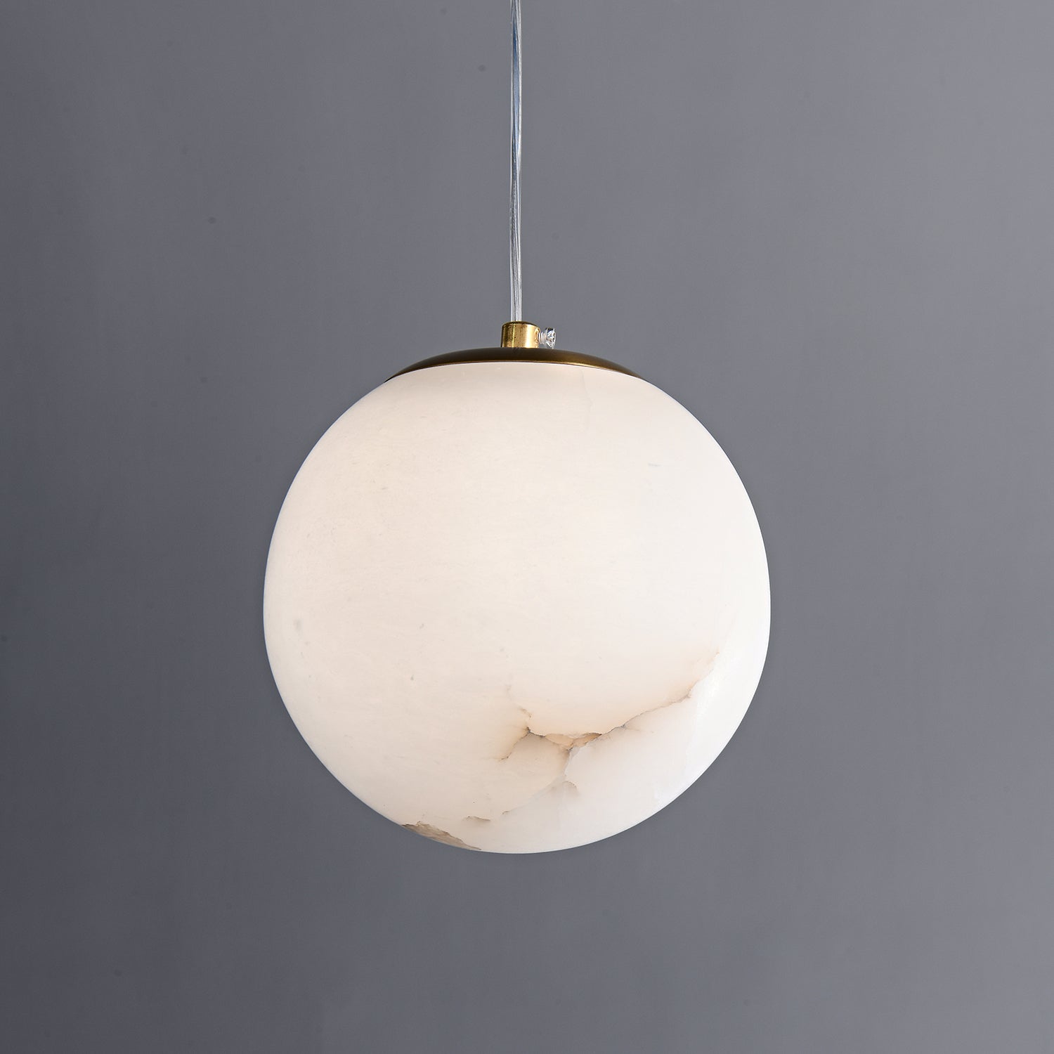 Norik Minimalist Alabaster Pendant Light-Neutral Decor