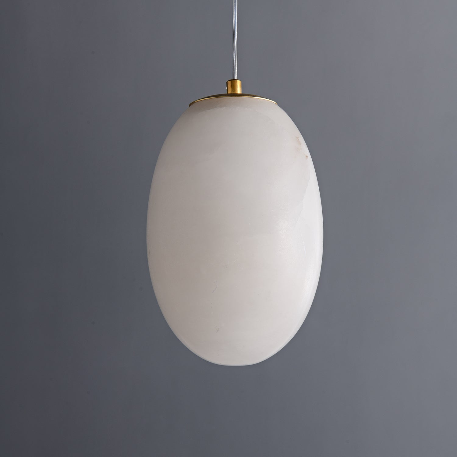 Norik Minimalist Alabaster Pendant Light-Neutral Decor
