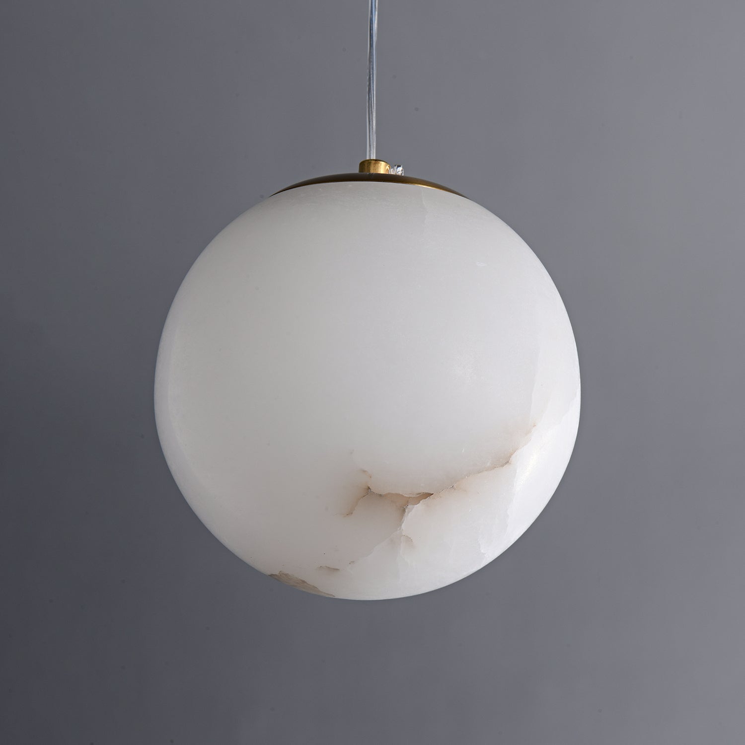 Norik Minimalist Alabaster Pendant Light-Neutral Decor