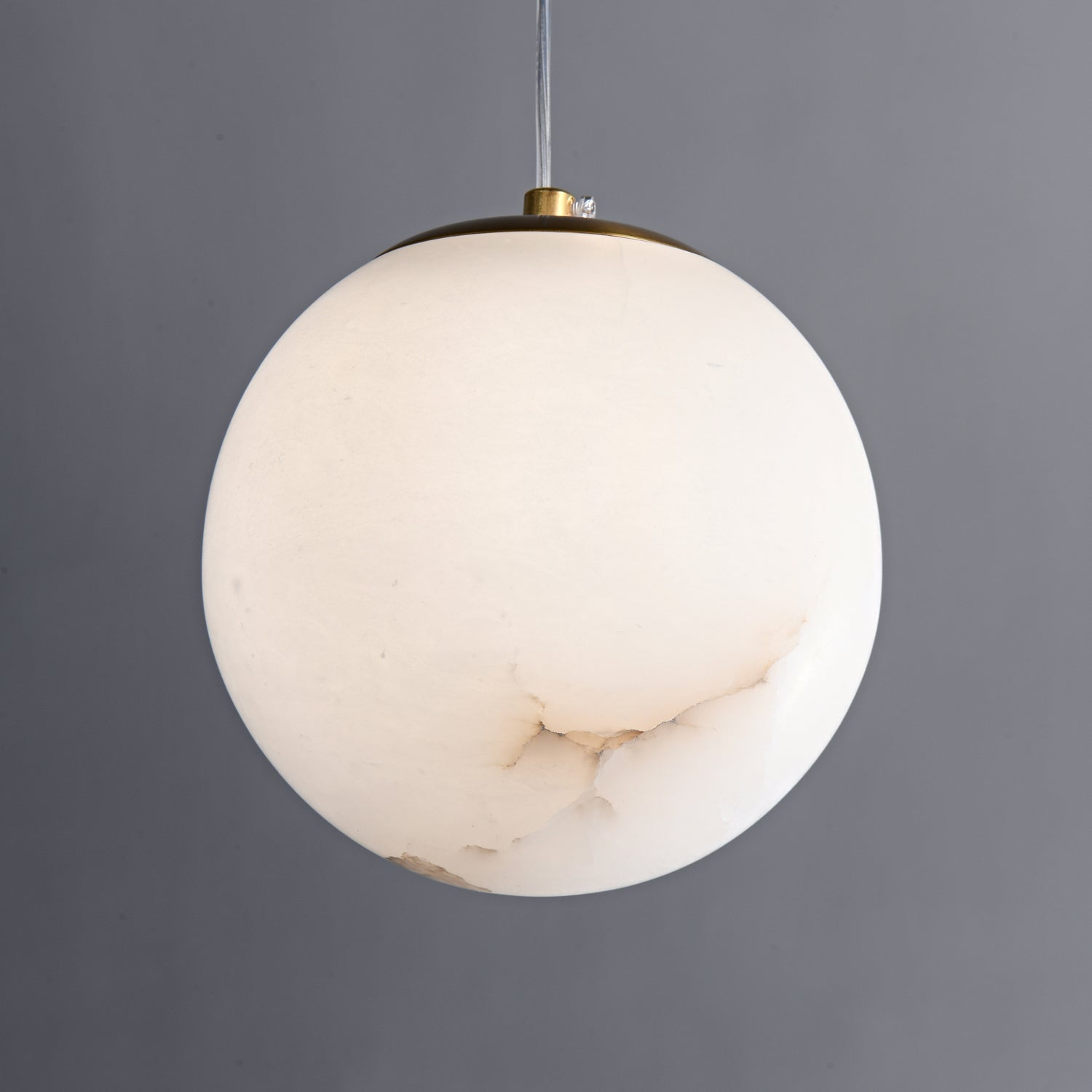 Norik Minimalist Alabaster Pendant Light-Neutral Decor