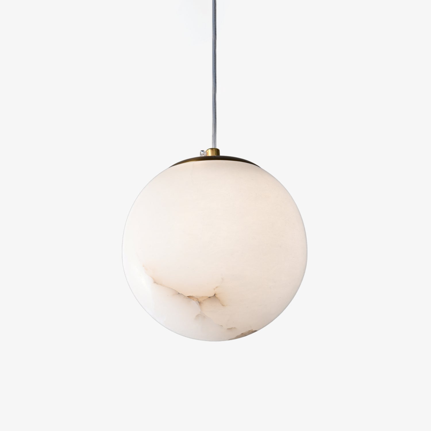 Norik Minimalist Alabaster Pendant Light-Neutral Decor