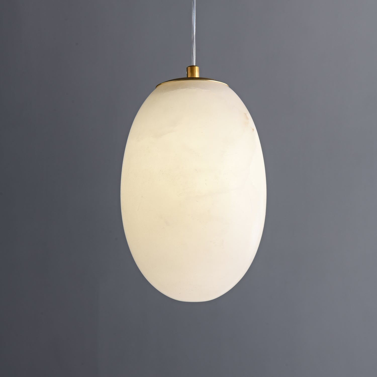 Norik Minimalist Alabaster Pendant Light-Neutral Decor