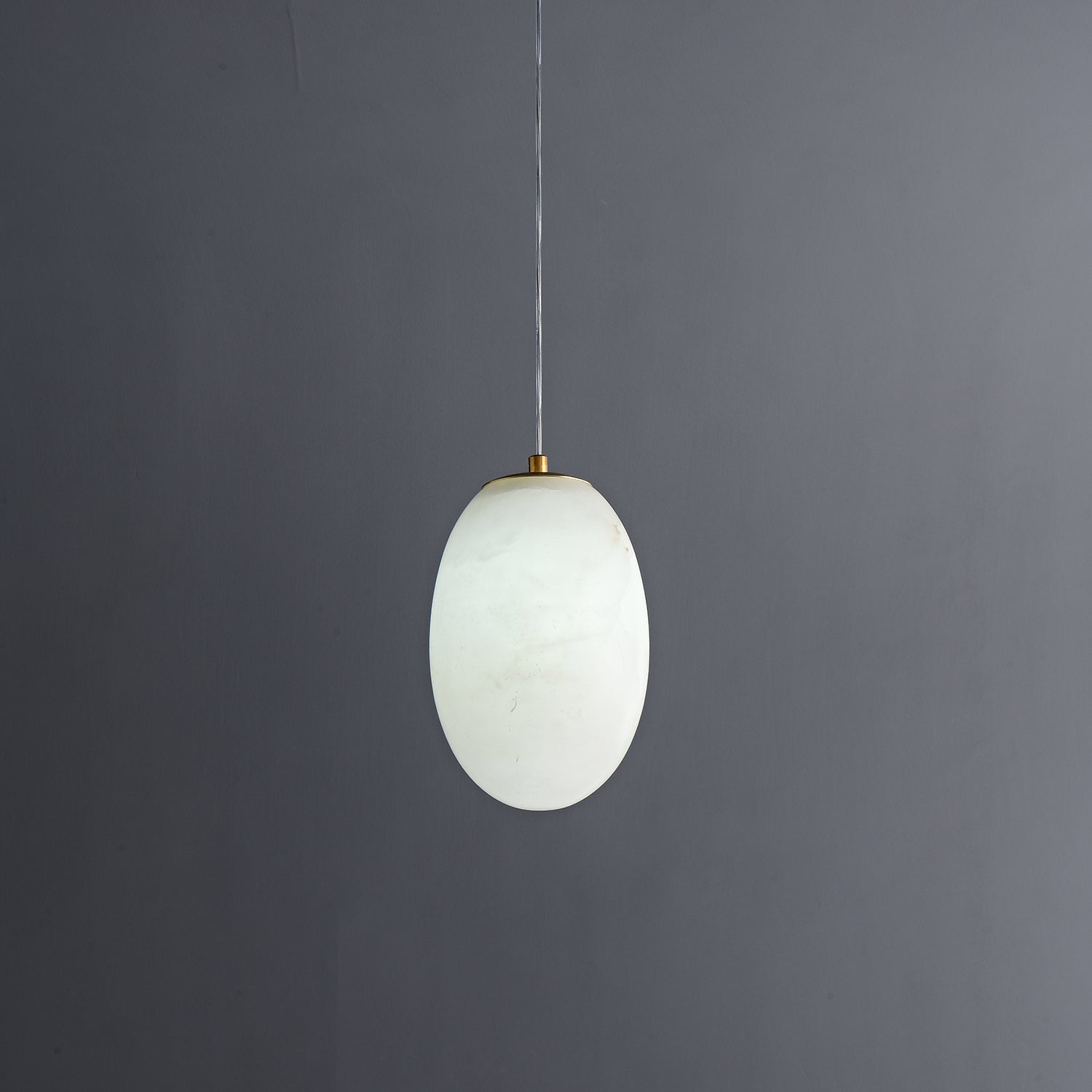 Norik Minimalist Alabaster Pendant Light-Neutral Decor