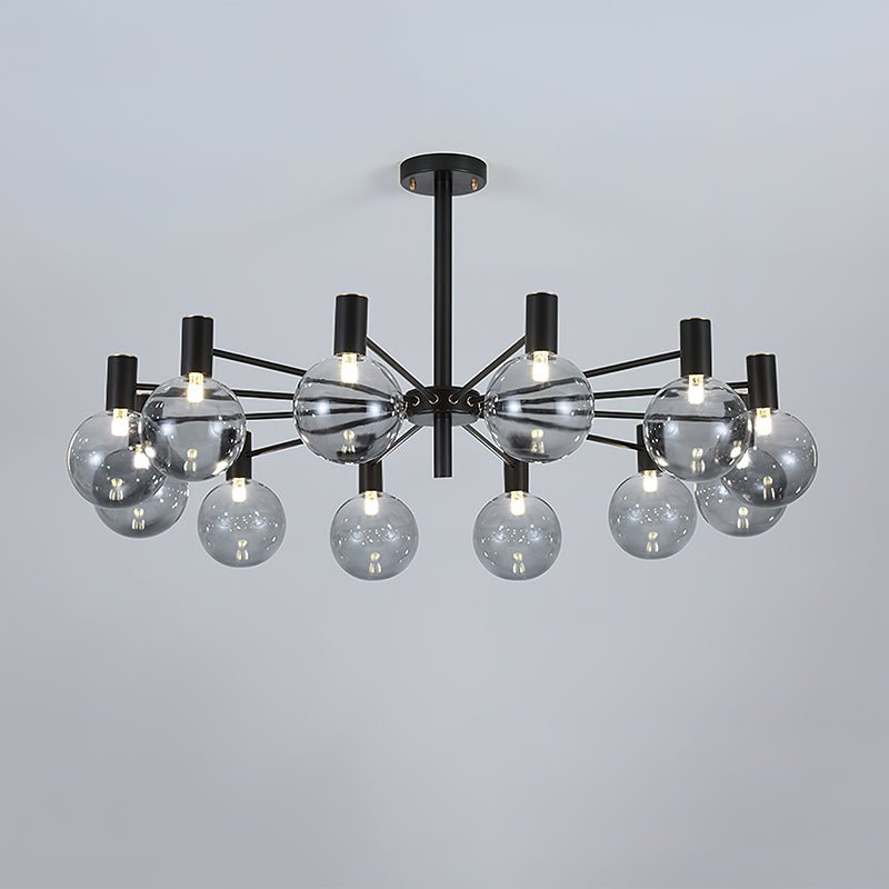 Selva Black Chandelier-Neutral Decor